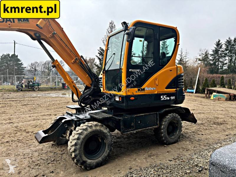 Excavadora Hyundai ROBEX 55W-9A KOPARKA KOŁOWA...
