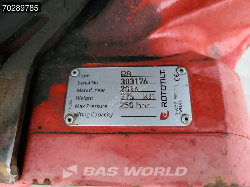 Skovl Caterpillar 326 F L ROTOTILT - LEICA GPS...