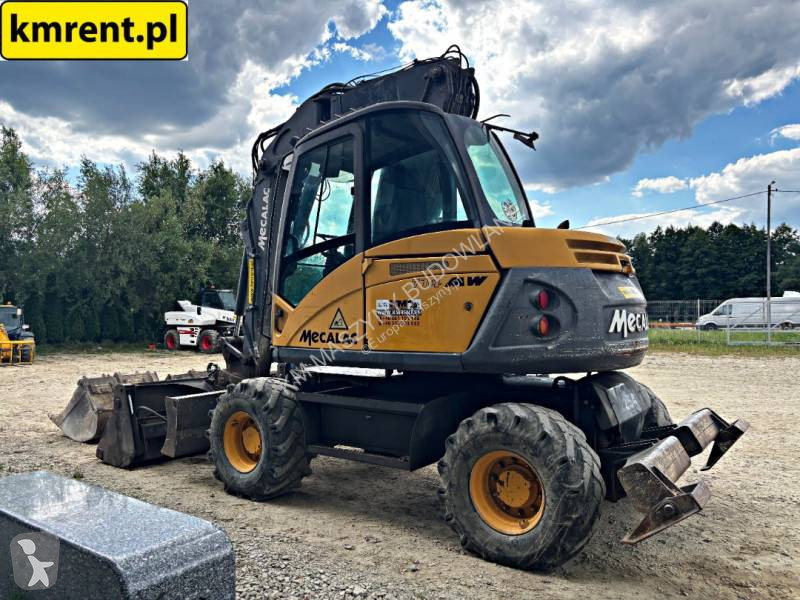 Excavator Mecalac 714 MW KOPARKA KOŁOWA 2010R....