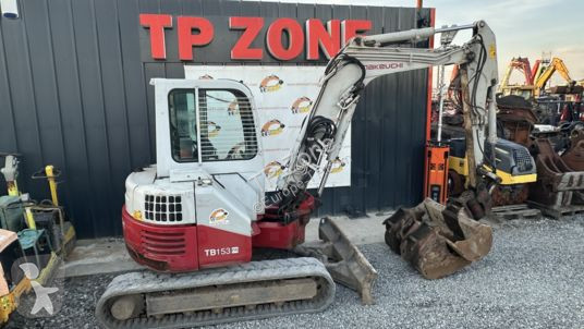 جرافة Takeuchi tb153fr powertilt à 29 900 € ht