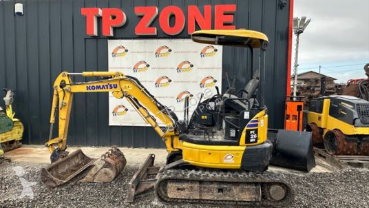 Rýpadlo Komatsu pc26mr-3 à 21 500 € ht
