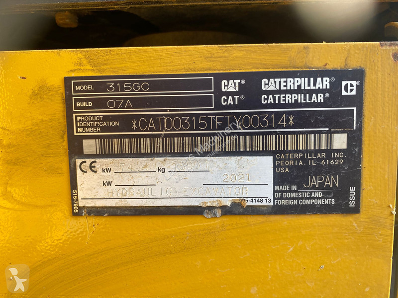 Escavatore Caterpillar GC .