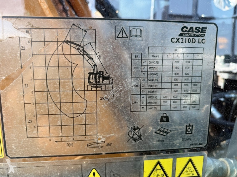 Skovl Case CX 210 D - D - CX 210