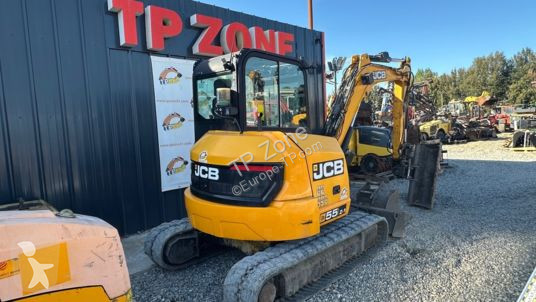 جرافة JCB 55z-1 powertilt à 25 900 € ht