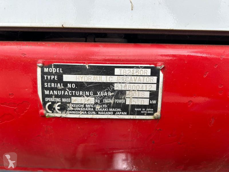 Lopatový nakládač Takeuchi  TB2150