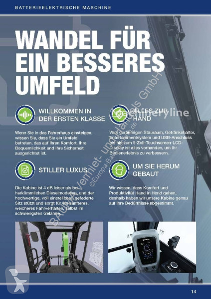 جرافة LiuGong 9027 FE vollelektrisch, 2.680 kg