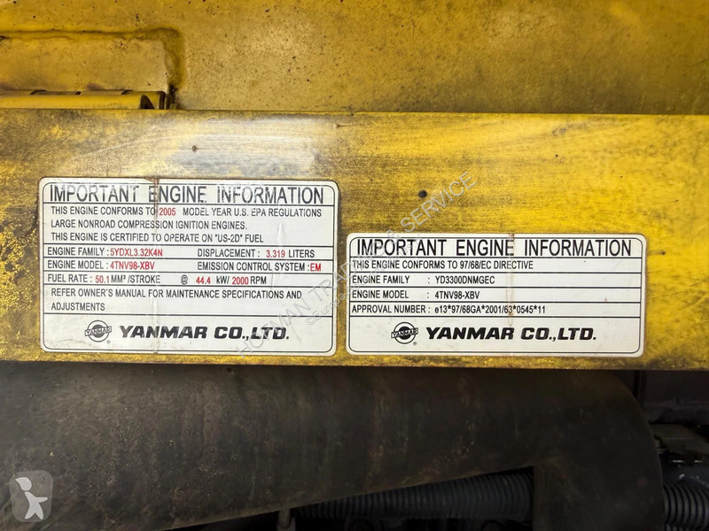 Rýpadlo Yanmar Vio75
