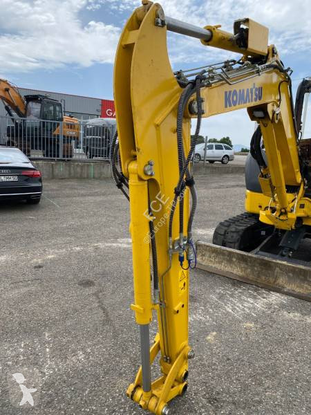 Rýpadlo Komatsu PC58MR-5 E0 endommagée