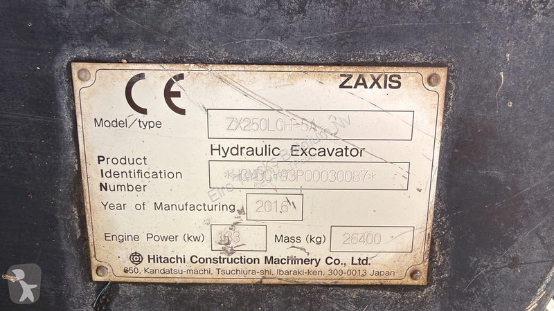 Skovl Hitachi LCH-5A (AIRCO / 6.868 HOURS /...