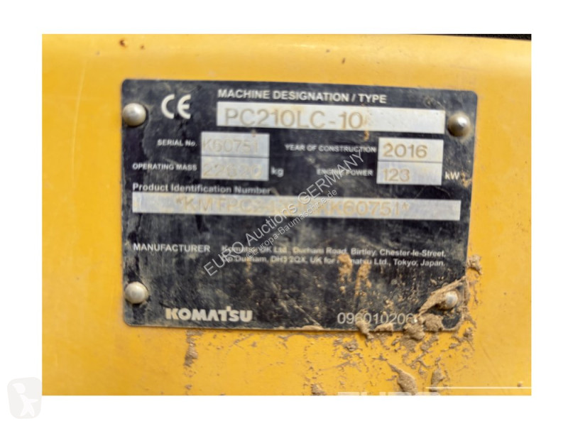 Rýpadlo Komatsu 10