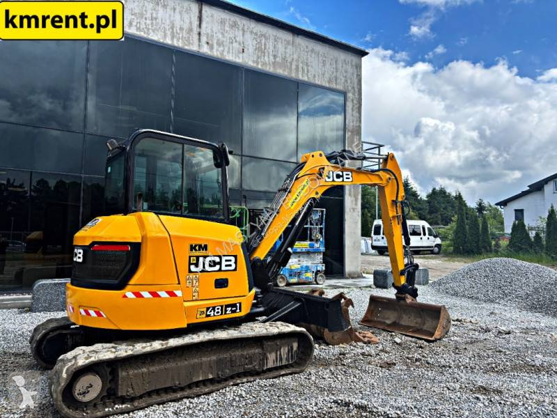 Lopatový nakládač JCB 48Z-1 MINI-KOPARKA 2017R....
