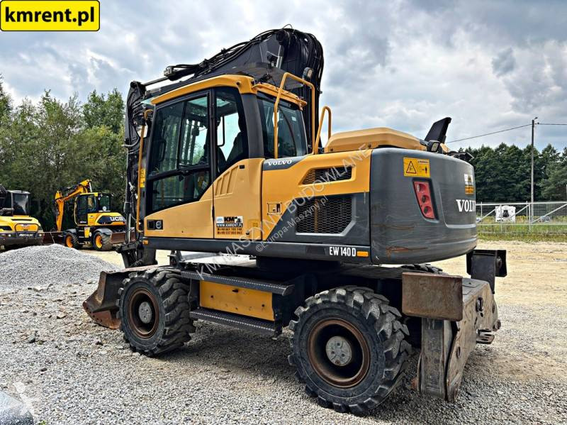 Excavator Volvo EW140D KOPARKA KOŁOWA 2015R |...