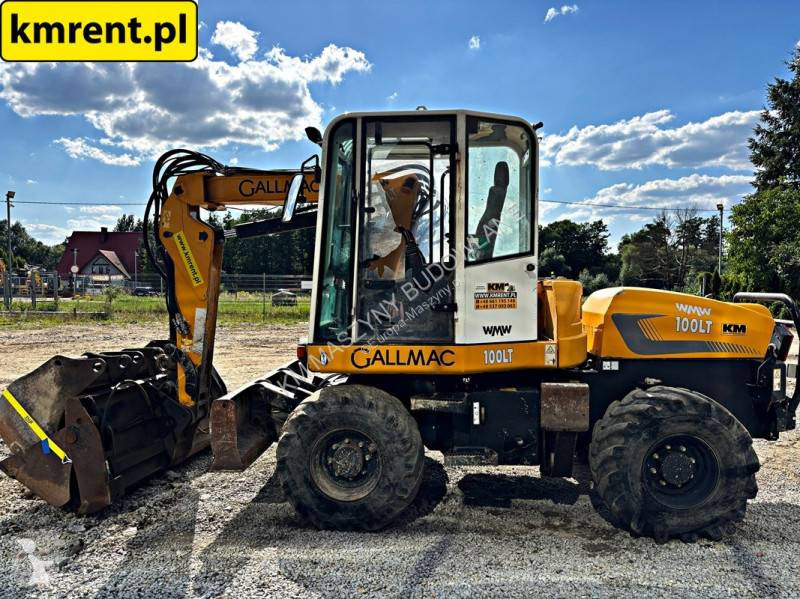 Excavator Gallmac WMW 100LT KOPARKA KOŁOWA...