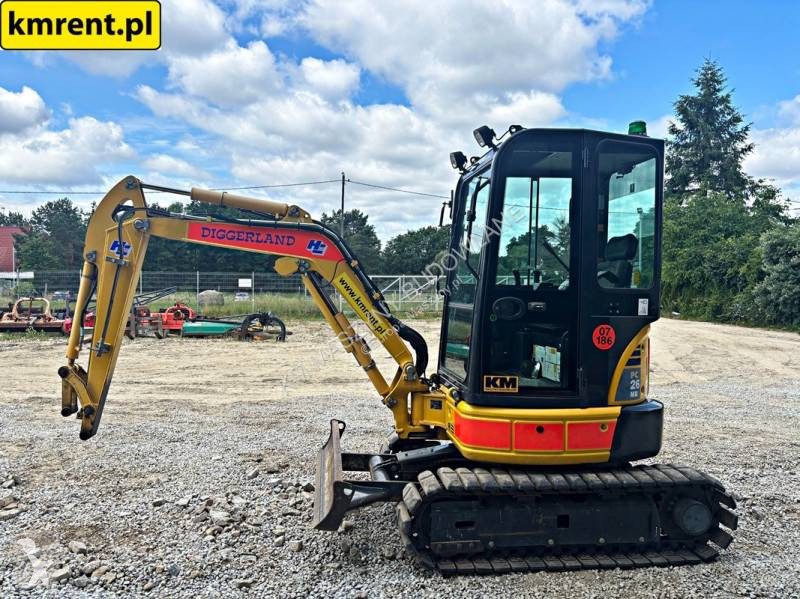 Excavadora Komatsu PC 26 MR-3 MINI-KOPARKA...