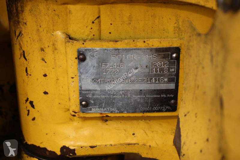 Екскаватор Komatsu PC16R-3HS