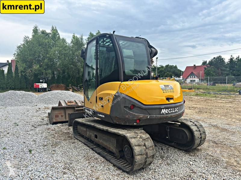Skovel Mecalac 8 MCR MINI-KOPARKA 2010R |...