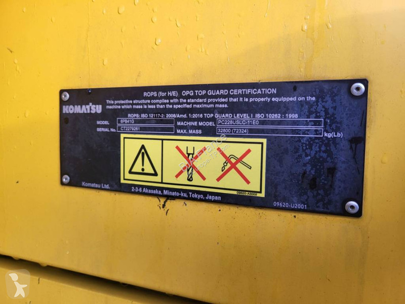 Skovel Komatsu 11