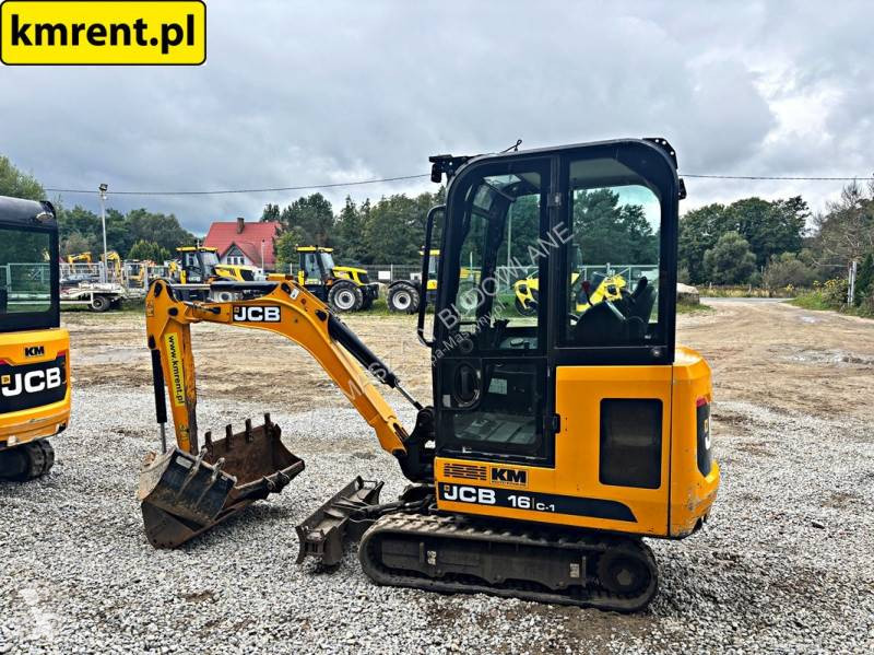 Skovel JCB 16 C-1 T3 MINI-KOPARKA 2022R MTH: 1274