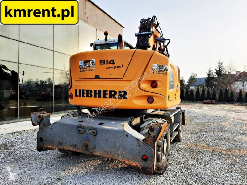 Pelle Liebherr A914 COMPACT KOPARKA KOŁOWA. 2014R