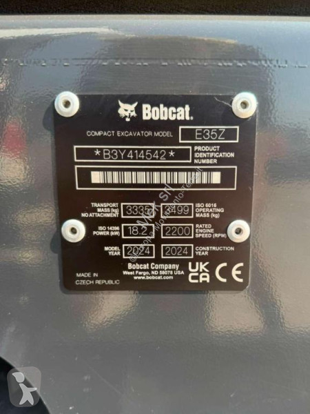 Excavadora Bobcat Z