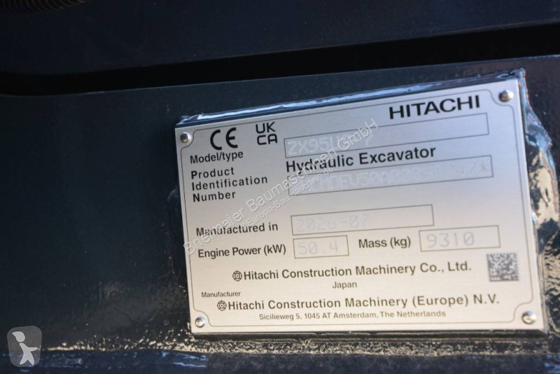 Багер Hitachi ZX 95 US-7 VA