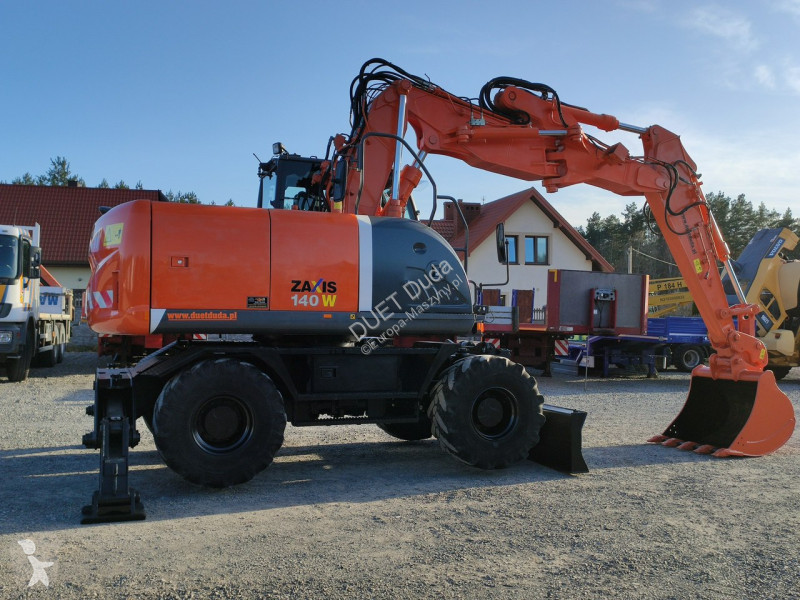 Escavatore Hitachi ZX140 Koparka Kołowa