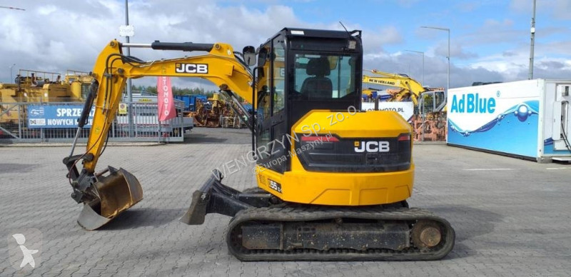 Excavator  Minikoparka gąsienicowa JCB 55Z-1 T3