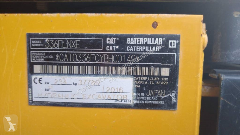 Skovl Caterpillar 336FLNXE