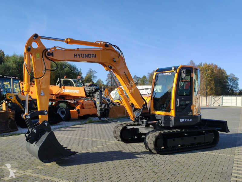 Excavadora Hyundai ROBEX 80CR-9 2013r 8,3 tony