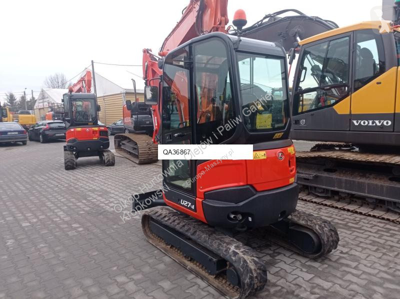 Excavator Kubota U27-4  /Tylko Sprzedaż