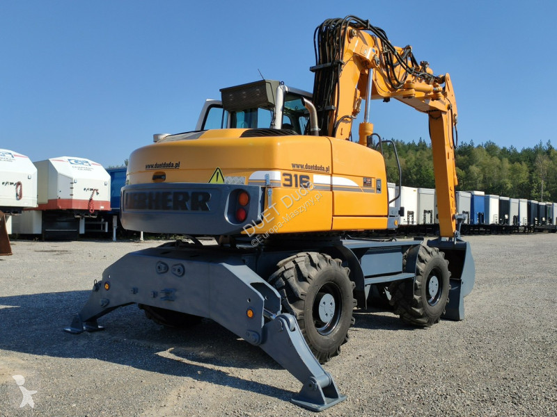 Excavator Liebherr Maszyna po Pełnym...