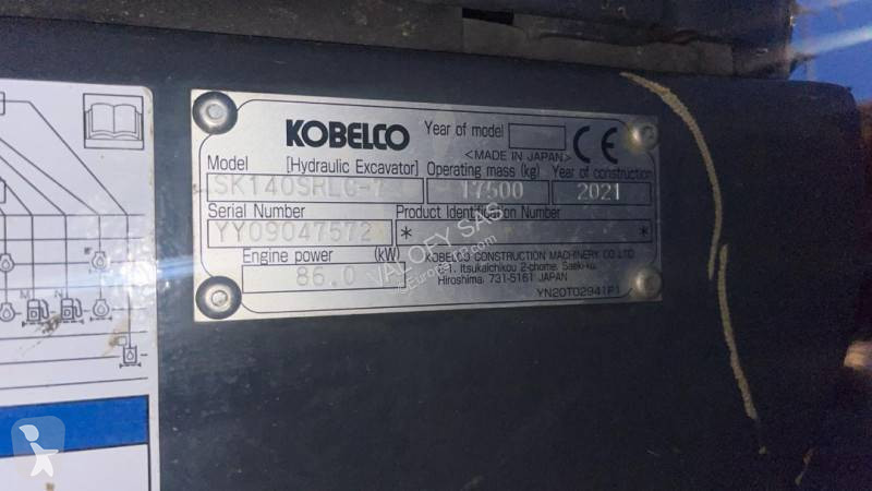 Excavadora Kobelco SK140SRLC-7