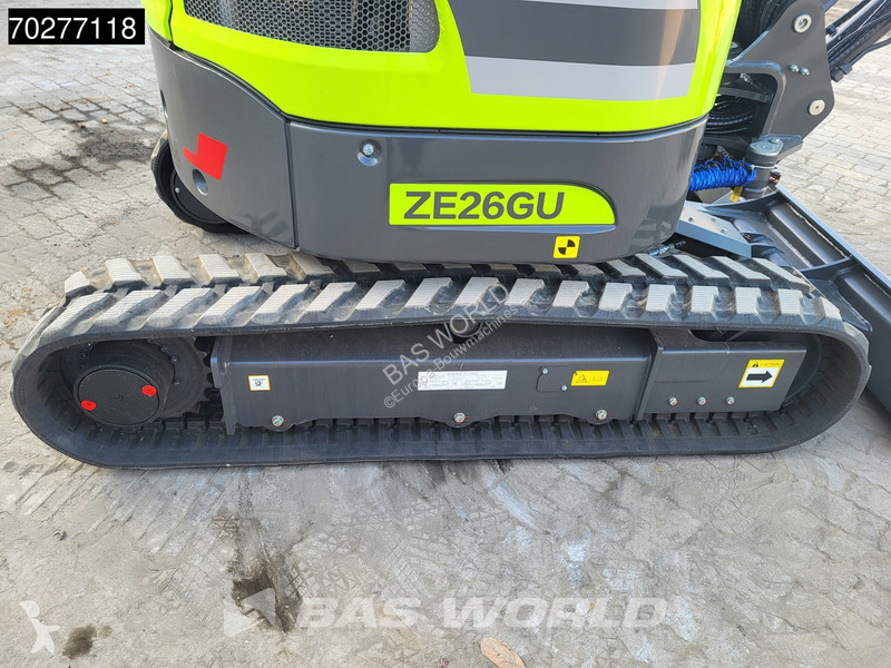 Escavadora Zoomlion ZE26 GU A/C - CE CERTIFIED