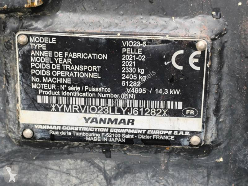 Escavatore Yanmar VIO 23-6