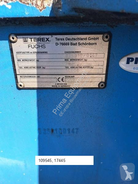 Skovl Fuchs MHL335 + Grapple + Reman Engine