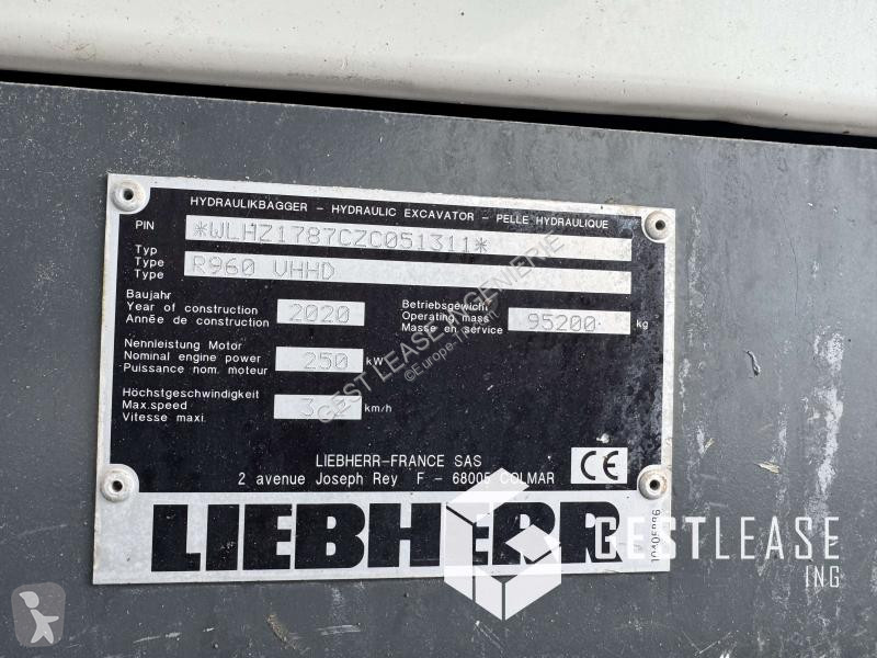 Escavadora Liebherr  R960 VHHD DEMOLITION 33 m