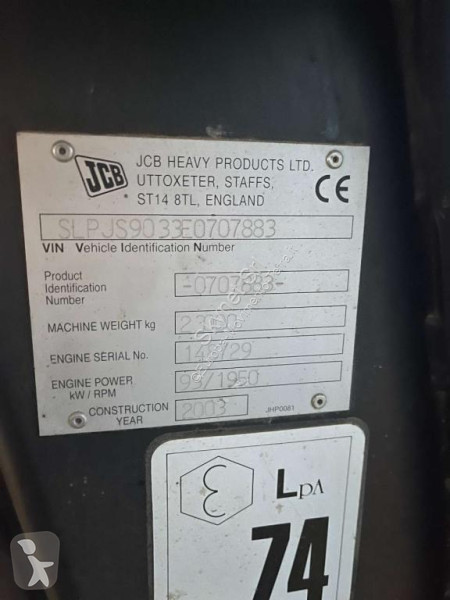 Escavatore JCB N