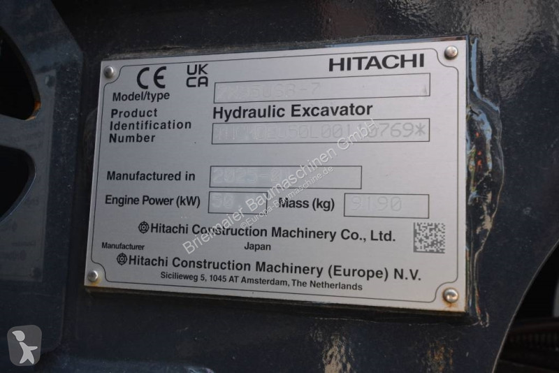 Escavadora Hitachi ZX 95 USB-7