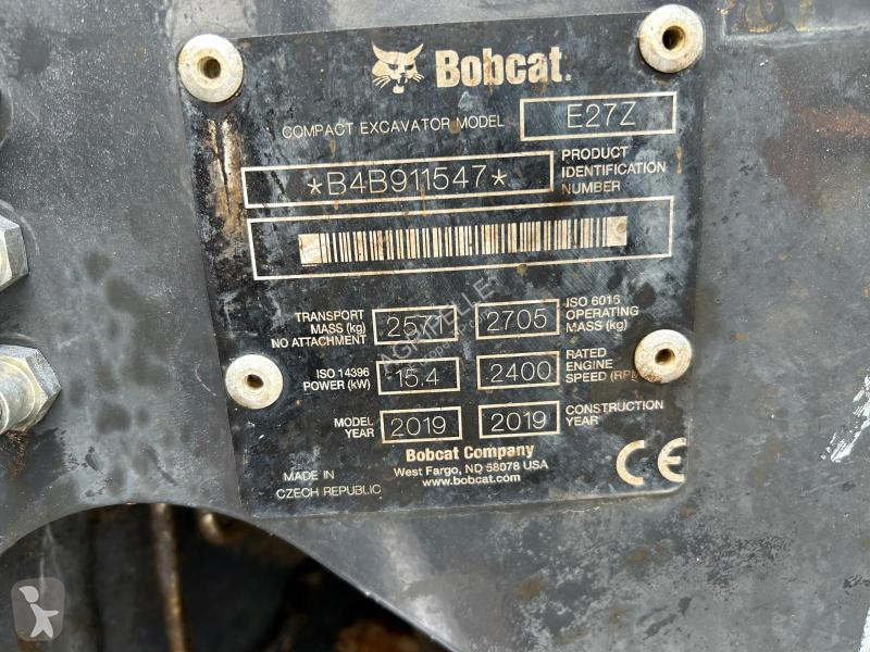 Skovl Bobcat  E27Z