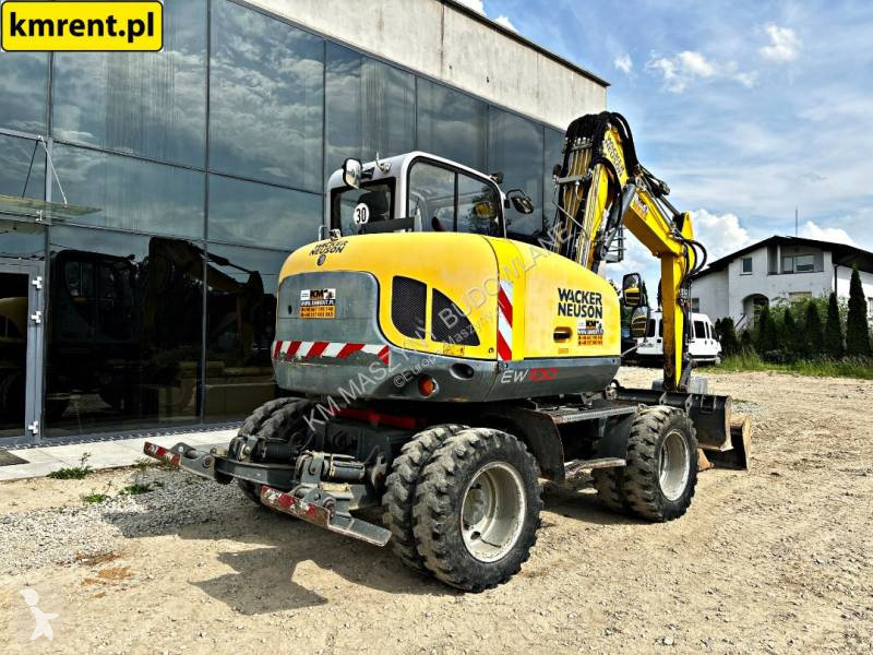 Excavator Wacker Neuson EW 100 KOPARKA KOŁOWA...