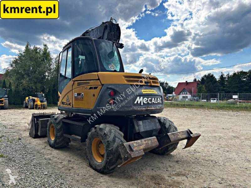 Excavator Mecalac 714 MW KOPARKA KOŁOWA 2010R....
