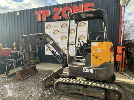Rýpadlo Volvo ecr25d à 22 500 € ht