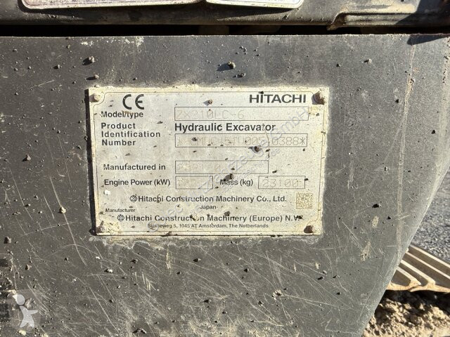 جرافة Hitachi ZX210LC-6 Kettenbagger 23,1 Ton...