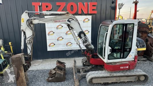 جرافة Takeuchi tb153fr powertilt à 29 900 € ht