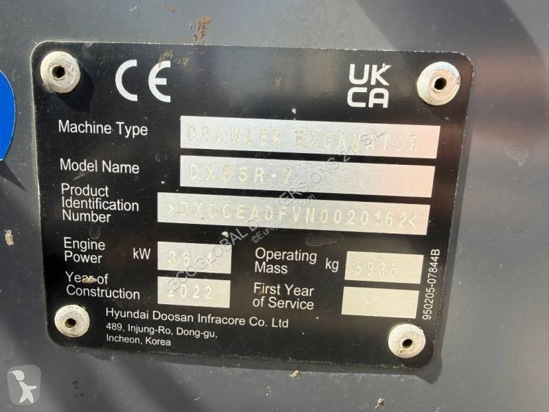 Koparka Develon DX55 R-7