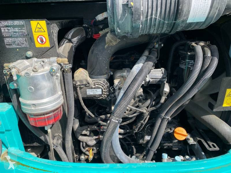 Rýpadlo Kobelco SK58/SRX-7 1er Main endommagée