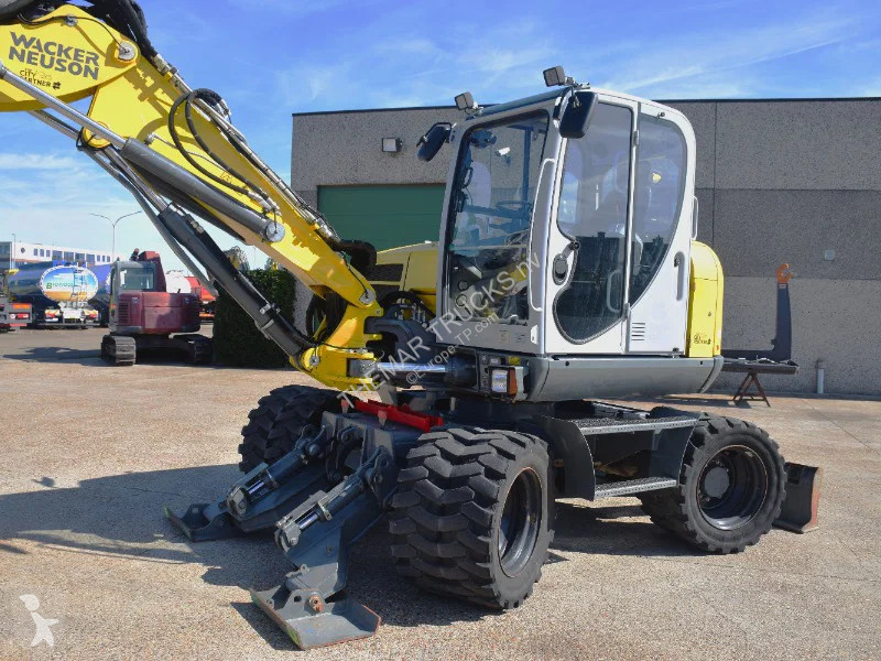 Skovl Wacker Neuson EW100 wheel-excavator Model...