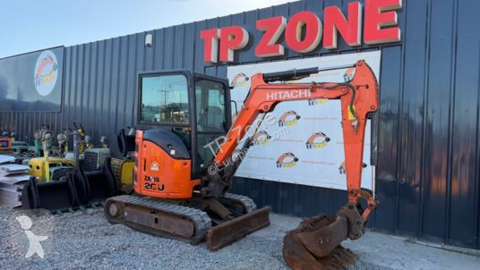 Rýpadlo Hitachi zx26u-5a cr cabine à 22 500 € ht