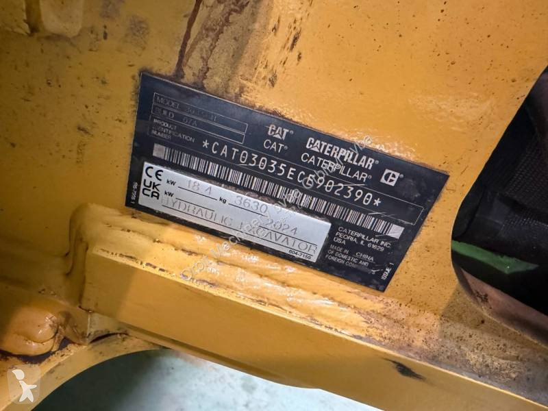 Skovl Caterpillar 303.5 CR A/C
