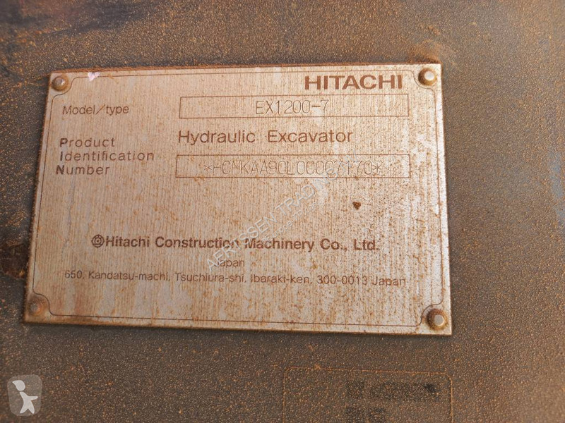 Rýpadlo Hitachi EX1200-7 Longreach 28m (Saudi...